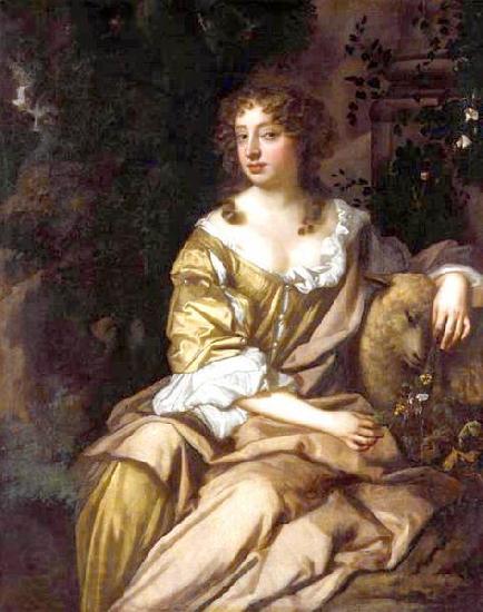 Sir Peter Lely Portrait of Nell Gwyn. Germany oil painting art